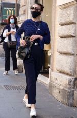 HAYLEY ATWELL Out Shopping in Rome 10/08/2020