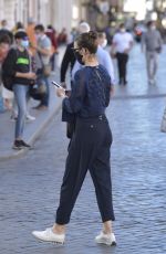 HAYLEY ATWELL Out Shopping in Rome 10/08/2020