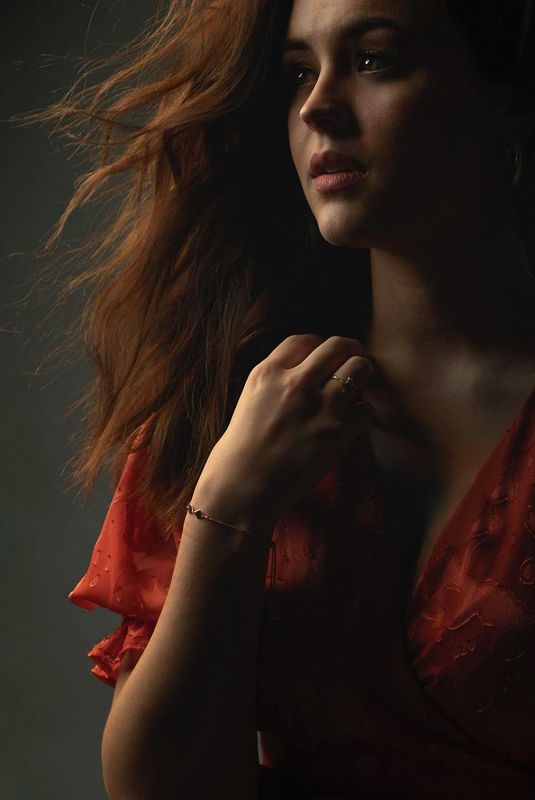 HAYLEY ORRANTIA at a Photoshoot, October 2020