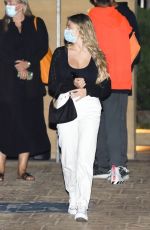 HEIDI KLUM and HELENE BOSHOVEN Out for Dinner at Nobu in Malibu 10/09/2020