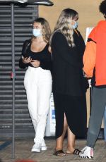 HEIDI KLUM and HELENE BOSHOVEN Out for Dinner at Nobu in Malibu 10/09/2020