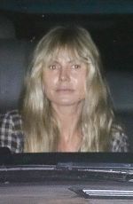 HEIDI KLUM and HELENE BOSHOVEN Out for Dinner at Nobu in Malibu 10/09/2020