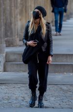 HEIDI KLUM Out and About in Berlin 10/25/2020