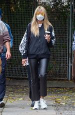 HEIDI KLUM Out Apartment Hunting in Berlin 10/22/2020