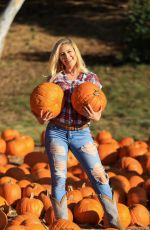 HEIDI MONTAG at a Pumpkin Patch in Los Angeles 10/15/2020