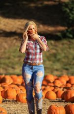HEIDI MONTAG at a Pumpkin Patch in Los Angeles 10/15/2020