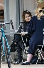 HELENA BONHAM CARTER Out for Lunch in London 10/14/2020