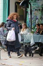 HELENA BONHAM CARTER Out Shopping in London 09/26/2020