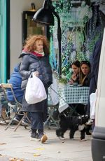 HELENA BONHAM CARTER Out Shopping in London 09/26/2020