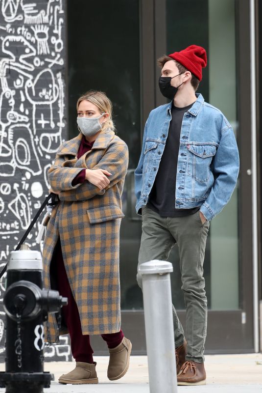 HILARY DUFF and Matthew Koma Out in New York 10/25/2020