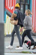 HILARY DUFF and Matthew Koma Out with Their Dog in New York 10/24/2020