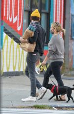 HILARY DUFF and Matthew Koma Out with Their Dog in New York 10/24/2020