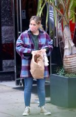 HILARY DUFF Out and About in New York 10/29/2020