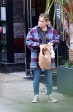 HILARY DUFF Out and About in New York 10/29/2020