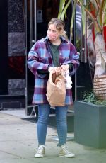 HILARY DUFF Out and About in New York 10/29/2020