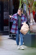 HILARY DUFF Out and About in New York 10/29/2020