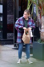 HILARY DUFF Out and About in New York 10/29/2020