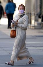 HILARY DUFF Out in New York 10/17/2020