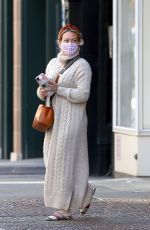 HILARY DUFF Out in New York 10/17/2020