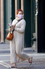 HILARY DUFF Out in New York 10/17/2020