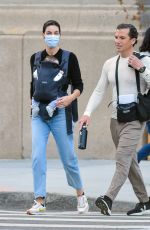 HILARY RHODA Out in New York 10/09/2020