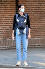 HILARY RHODA Out in New York 10/09/2020