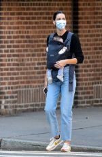 HILARY RHODA Out in New York 10/09/2020