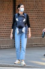 HILARY RHODA Out in New York 10/09/2020