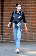 HILARY RHODA Out in New York 10/09/2020