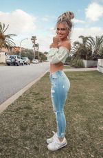 HILDE OSLAND in Jeans at a Photoshoot 08/18/2020