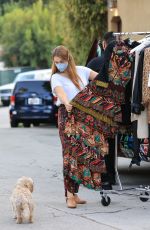 HOLLAND RODEN at Alice + Olivia by Stacey Bendet & Volkswagen Mobile Gifting Suite in Los Angeles 10/20/2020