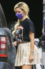 HOLLY MADISON at a Gas Station in Malibu 10/04/2020