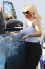 HOLLY MADISON Out and About in West Hollywood 09/30/2020