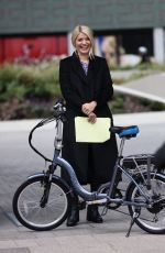 HOLLY WILLOGHBY at This Morning Show in London 10/01/2020