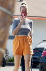 IRELAND BALDWIN at Que Ricos Tacos in Los Angeles 10/21/2020