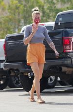 IRELAND BALDWIN at Que Ricos Tacos in Los Angeles 10/21/2020