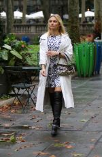 IRINA BAEVA Out and About in New York 10/13/2020