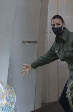 IRINA SHAYK Arrives at Her Home in New York 10/29/2020