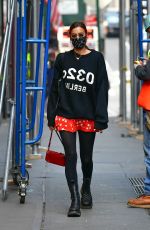 IRINA SHAYK Heading to a Meeting in New York 10/06/2020