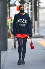 IRINA SHAYK Heading to a Meeting in New York 10/06/2020