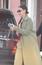 IRINA SHAYK Leaves Vito Schnabel