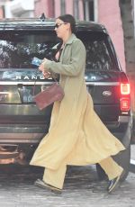 IRINA SHAYK Leaves Vito Schnabel