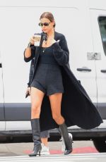IRINA SHAYK Out and About in New York 10/05/2020