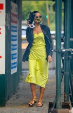 IRINA SHAYK Out and About in New York 10/19/2020