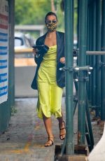 IRINA SHAYK Out and About in New York 10/19/2020