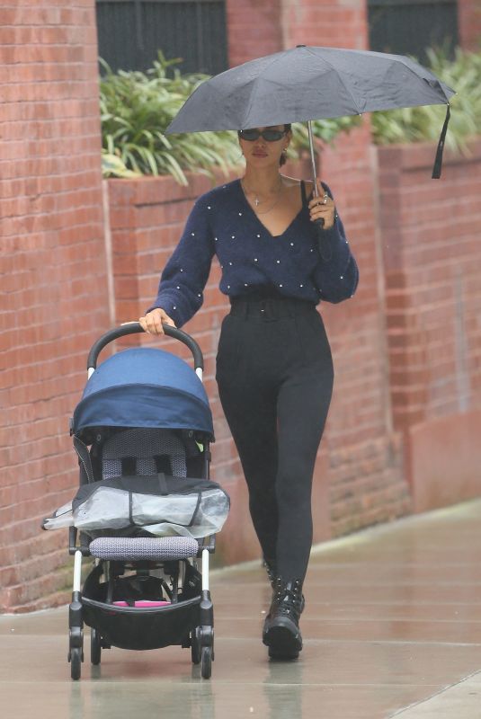 IRINA SHAYK Out and About in New York 10/26/2020