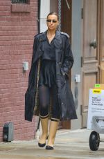 IRINA SHAYK Out and About in New York 10/28/2020