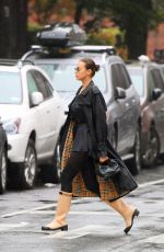 IRINA SHAYK Out and About in New York 10/28/2020