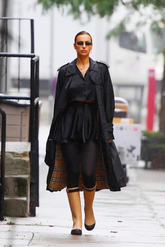 IRINA SHAYK Out and About in New York 10/28/2020
