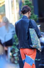 IRINA SHAYK Wearing a Mask Out in New York 10/18/2020